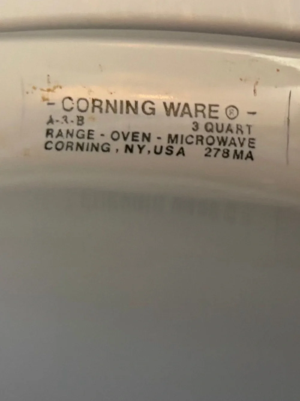 Vintage Corningware Spice of Life 3 Qt. Covered Casserole Dish